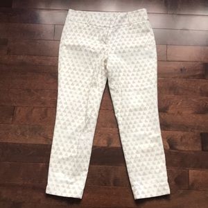 LOFT, Riviera triangle pattern pant in Marisa fit